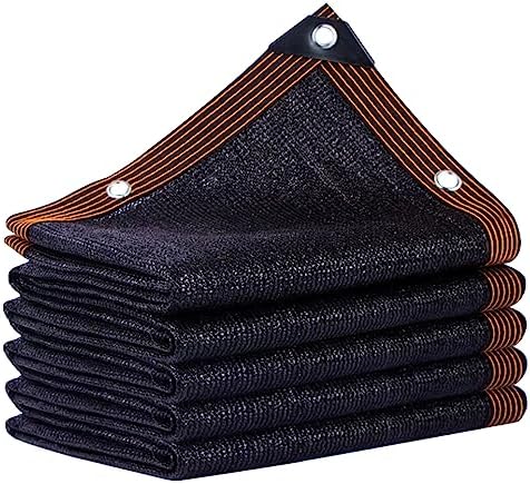 QLOFEI Shade Cloth for Patio, 80-90% Sunblock Shade Sails for Garden Pergola Outdoor, Sunshade Neting with Grommets for Kennel Chicken Coop Lawn Easier to Hang Cover, 10x20 FT