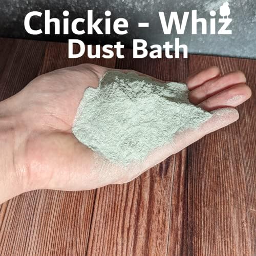 5.5lb Chickie Whiz Dust Bath, Natural Dust Bath for Chickens for Healthier Chicken Eggs, Poultry Care for Other Small Pet Animal for Chicken Coop, Hen House & Farms by Billy Buckskin Co.
