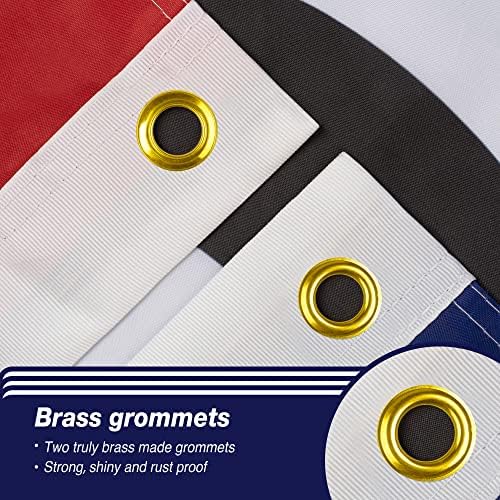 Open Flag for Business Sign 3x5 ft Outdoor, Double Sided 3 Ply Heavy Duty Flag for Businesses, 100% Quality Polyester Vibrant Color Fade Resistant Banner with Brass Grommets 4 Rows Stitches