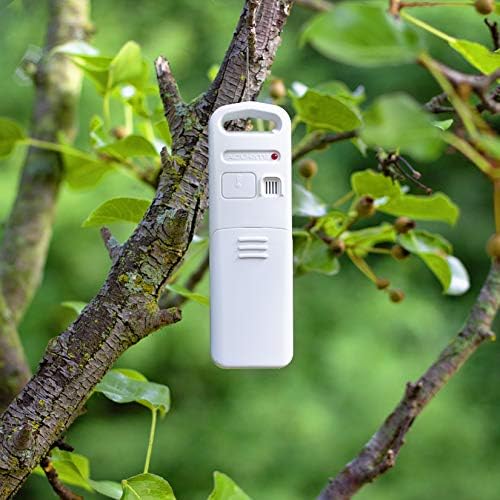 AcuRite Digital Thermometer with Indoor, Outdoor Temperature and Daily High and Lows (00424CA), White