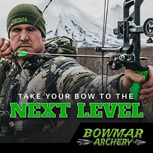 Bowmar Archery Grip Tape, Designed for Archers, Self-Adhering, Effective in Dry or Wet Conditions, Comfortable, Tacky, Easy to Install (White)