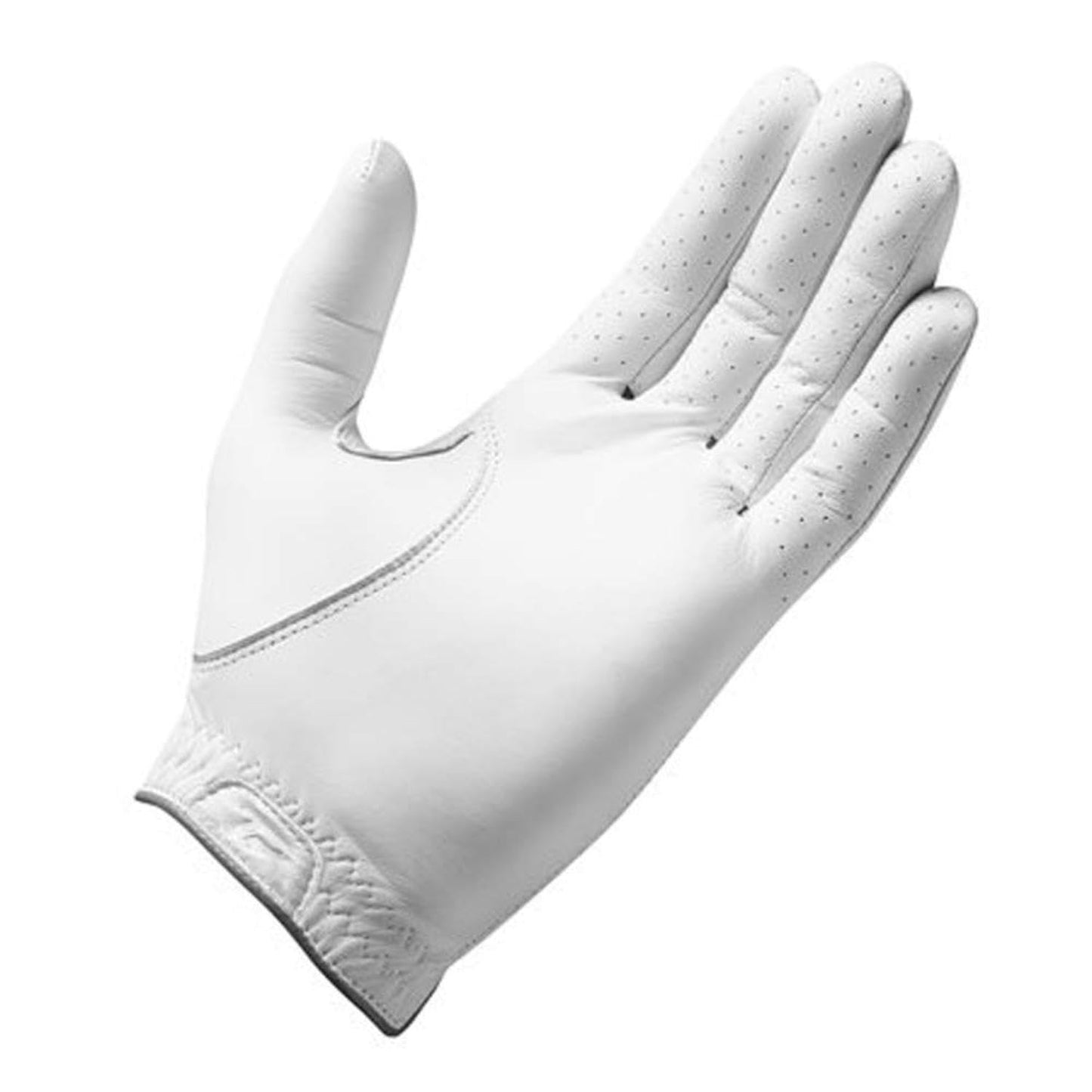 TaylorMade Golf 2021 TOUR PREFERRED FLEX GLOVE, RIGHT HAND, LARGE , WHITE