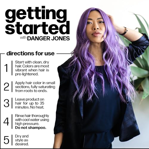 Danger Jones Semi-Permanent Hair Color (Exotica - Light Purple)