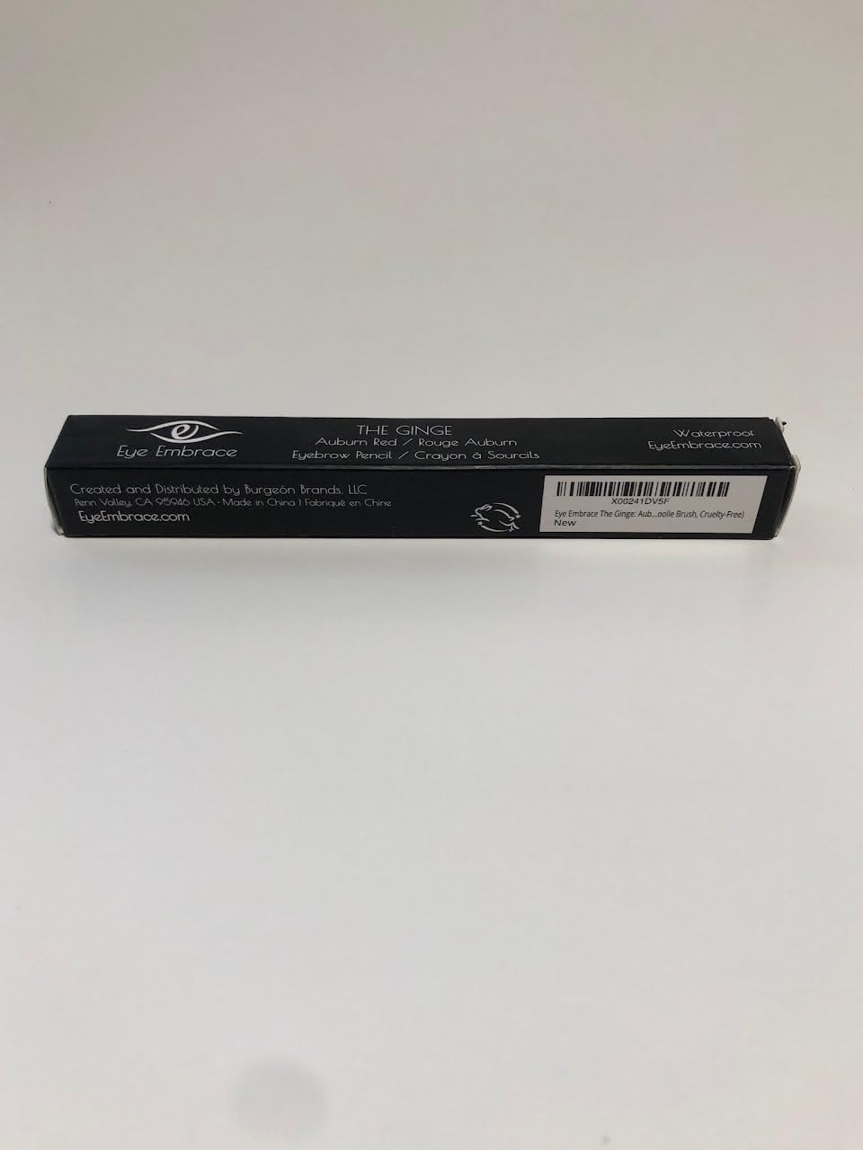 Eye Embrace The Ginge: Auburn Red Eyebrow Pencil – Waterproof, Double-Ended Automatic Angled Tip & Spoolie Brush, Cruelty-Free