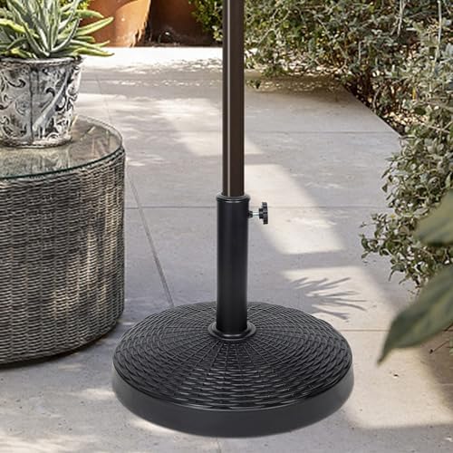 Blissun 31 lbs Heavy Duty Patio Market Umbrella Base Stand
