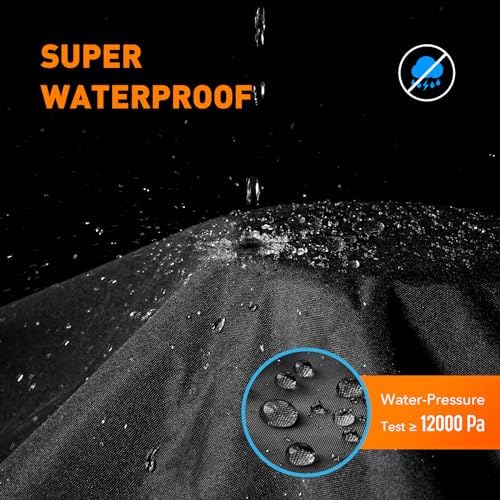 ZBXFCSH Heavy Duty ZGC-02B Full Length Grill Cover Compatible with Z Grill 700 Serial Wood Pellet Grills and Compatible with ZPG-450A ZPG-550B Grills