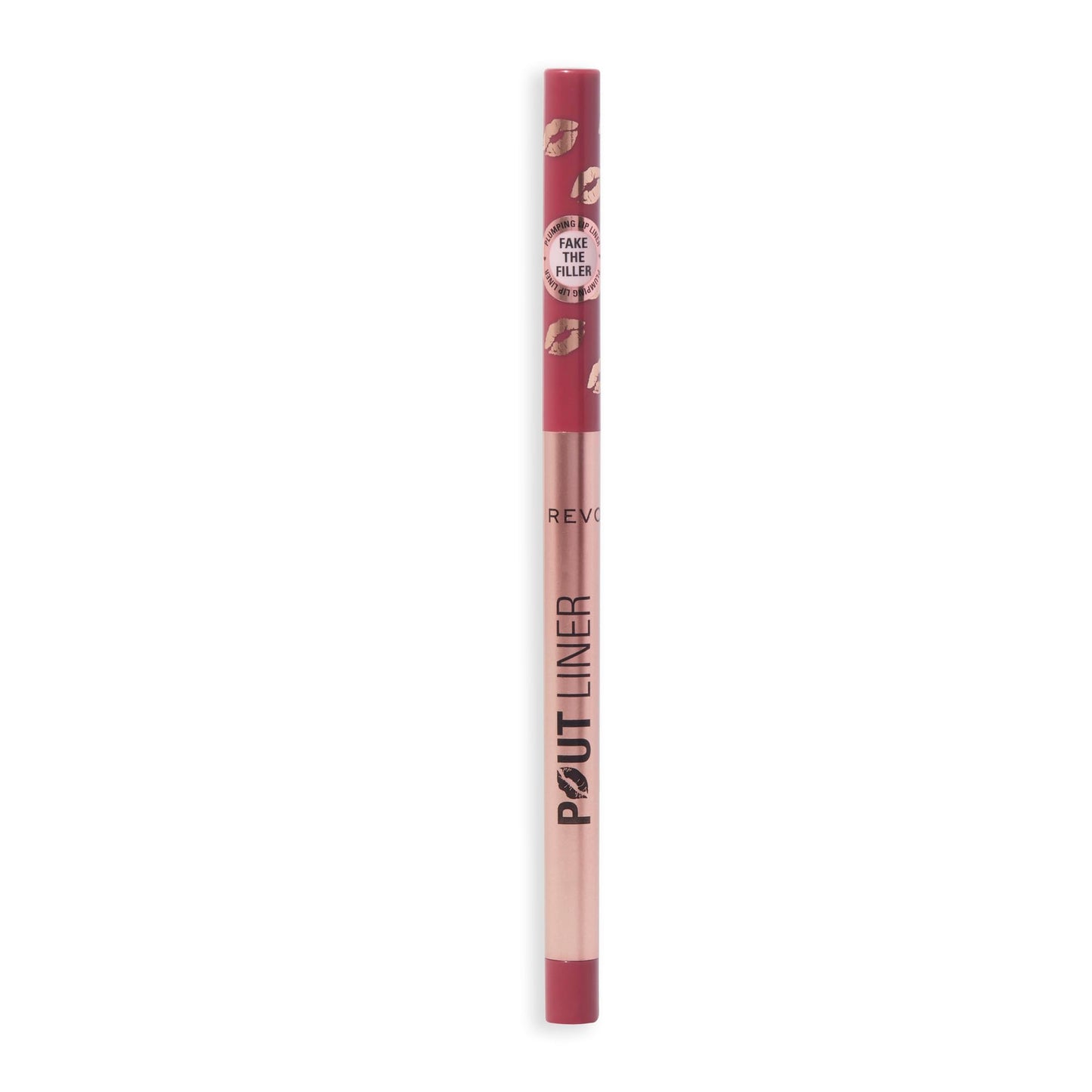 Revolution Beauty, Pout Bomb Plumping Lip Liner, Long Lasting Lip Shaper with Hyaluronic Acid & Vitamin E, Vegan & Cruelty-Free, Light Mauve