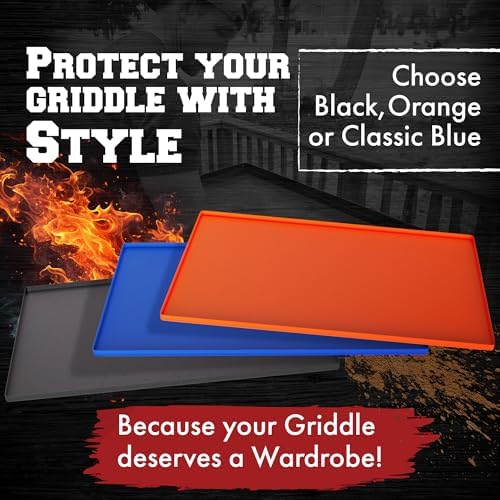 KITCHEN PERFECTION 36" Silicone Griddle Cover Mat For Blackstone Griddle 36 Inch –Hermetic Protection From Rust & Debris All Year, Fits All Blackstone 36 Inch Models -Heavy Duty Food Grade Silicone
