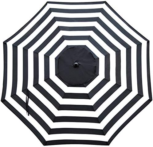 Sunnyglade 9ft Patio Umbrella Replacement Canopy Market Umbrella Top Outdoor Umbrella Canopy with 8 Ribs