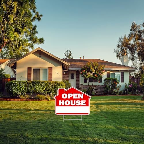 Rogue River Tactical 9 Piece Open House Yard Sign For Sale By Owner Realtor, Real Estate, Arrows