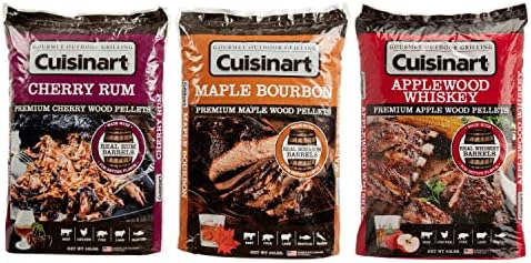 Cuisinart Premium Maple Bourbon BBQ Smoking Pellets - 20 lb Bag