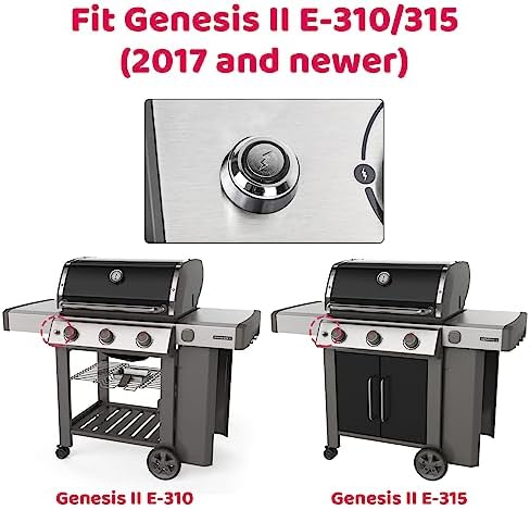 Uniflasy 66354 Grill Igniter Kit for Weber Genesis II 310/315 Gas Grills, Weber GS4 Genesis II Grill Parts for Genesis II E-310, II E-315, II S-310, II S-315, II SE-310, II SE-315