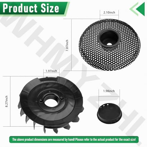 796200 Flywheel Fan and Screen Kit Compatible with B&S Lawn Garden Equipment Engine & John Deere E100, D100 17.5 HP Riding Mower