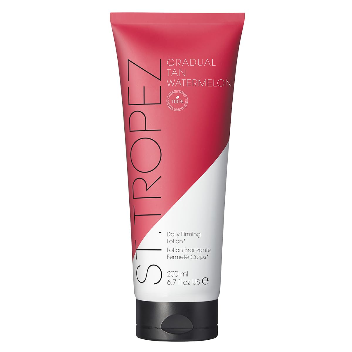 St.Tropez Gradual Tan Watermelon, Daily Firming Lotion, Hydrating Self Tan Moisturizer, 5 Skincare Benefits, Vegan, Natural & Cruelty Free, 6.7 Fl Oz