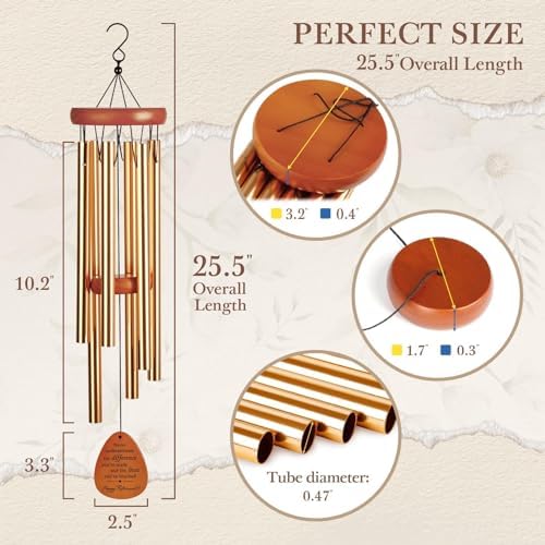 SteadStyle Retirement Gifts Wind Chime, Retirement Gift for Woman Men, Happy Retirement Gifts for Coworker, Nurse, Veterans, Teacher, Boss