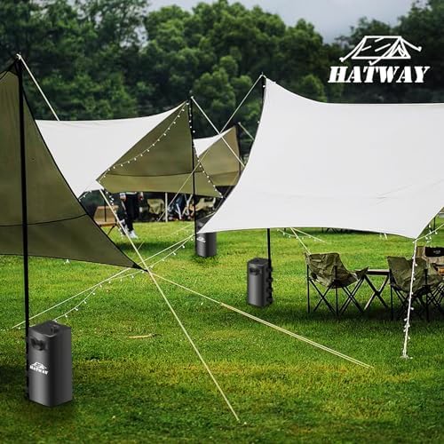 Canopy Water Weight Bag,220 LBS Water Tent Weights Set of 4 Leg Weights for Pop Up CanopyGazebo,Canopies,Tent-4 * 25L-Black