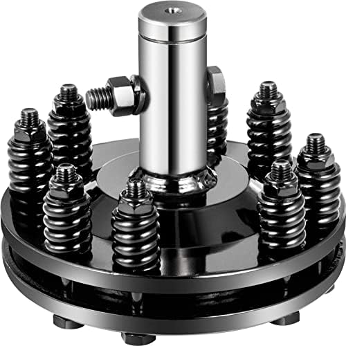 VEVOR Slip Clutch, 1 3/8" PTO Slip Clutch, Smooth Round Ends PTO Friction Clutch, Carburized Steel Tractor Slip Clutch, Adjustable Rotary Cutter Slip Clutch, Black Brush Hog Slip Clutch for PTO Shaft