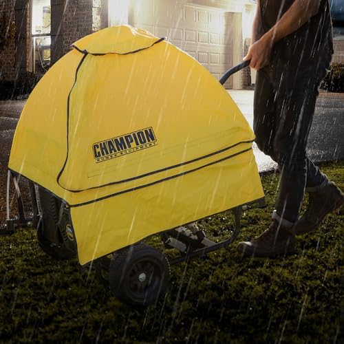 Champion Power Equipment 100376 Storm Shield Severe Weather Portable Generator Cover by GenTent for 4000 to 12,500-Starting Watt Generators