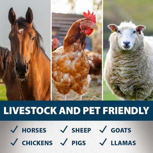 Airmax Stock Tank Defense, Livestock Water Trough Cleaner, Clean Drinking Tanks for Horse, Cattle, Goat & Chicken, Safe & Easy-to-Use Cleaning Tablet Treatment for Farming & Agricultural Use, 24 Tabs