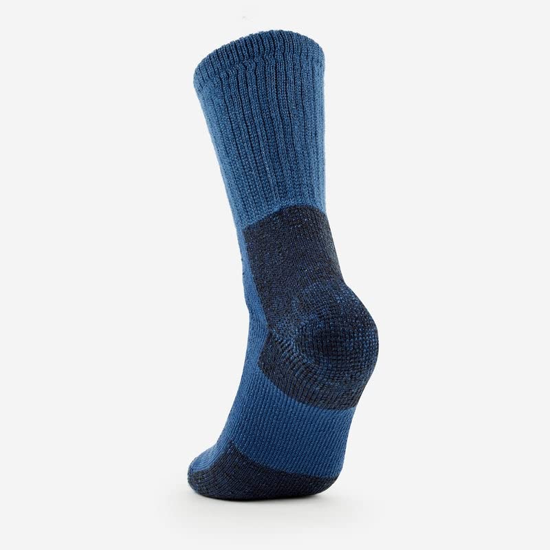 Thorlos Women's KX Hiking Thick Padded Crew Sock, Slate Blue, Small