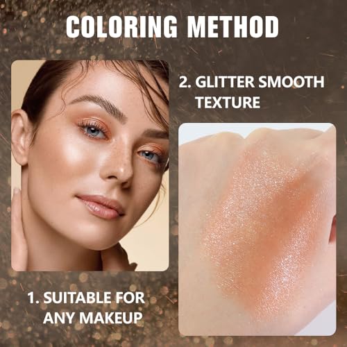 evpct Single Cream Eye Shadow Makeup Pallette Brightener, Orchid Shimmer Glitter Metallic Highly Pigmented Monochrome Mini Eyeshadow Palette, Waterproof, Blendable, sombras en crema para ojos, 26