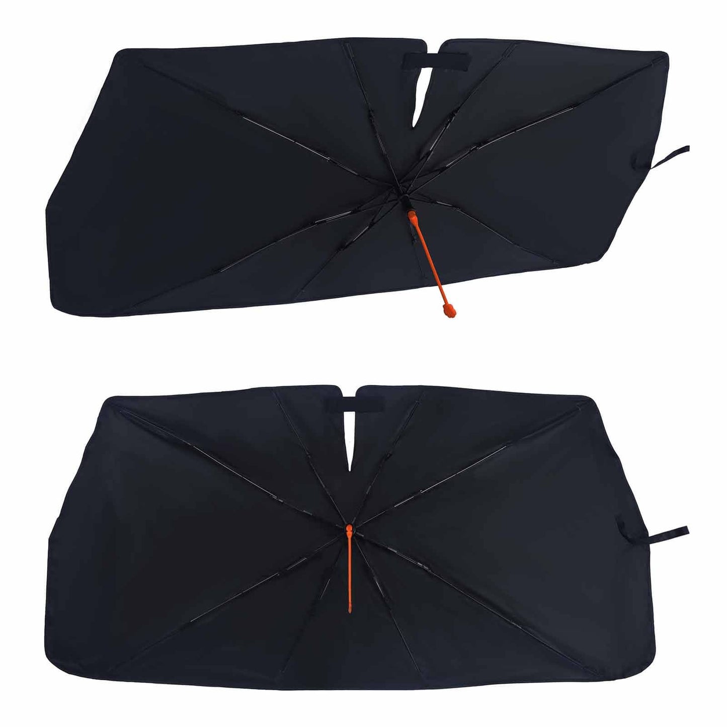 Socira Beach Sun Shade Car Windshield Umbrella Beach Sunshade for Window Shades Windshield Sun Shade Umbrella Beach Car Accessories Fits Most Trucks & SUVs 57'' x 30''