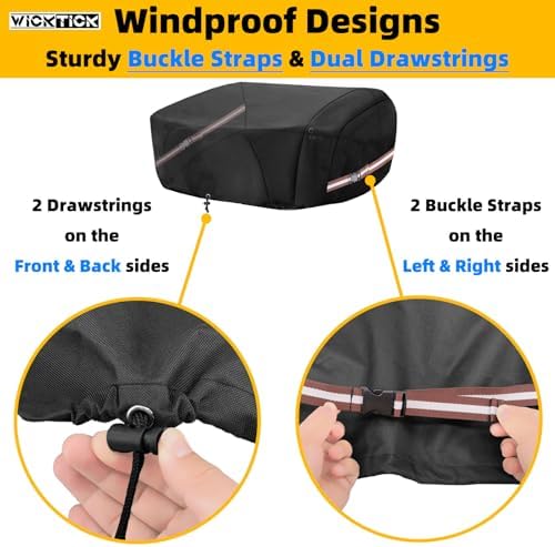 Griddle Cover for Blackstone 22 inch Tabletop Griddle with Hood, Full Coverage Propane Fuel Cylinder, Waterproof 600D Heavy Duty Grill Covers Outdoor BBQ Grilling Accessories