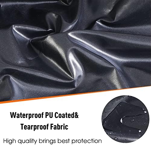 Patio Furniture Covers, Outdoor Furniture Cover Waterproof, General Purpose, Outside Table and Chair Covers, Heavy Duty 600D (108 Inch L x 82 Inch W x 27.9 Inch H)