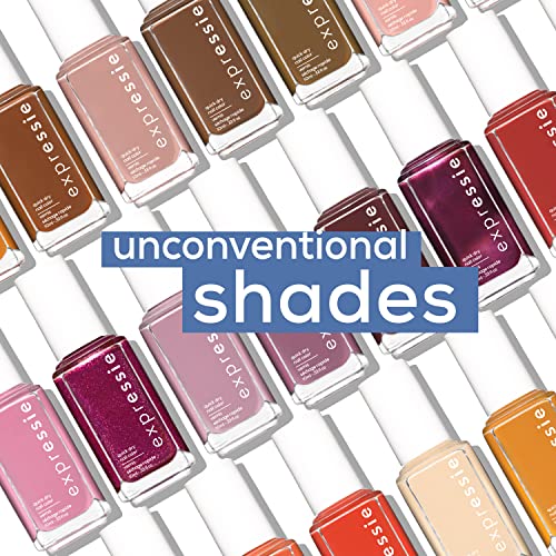 essie expressie Quick-Dry Vegan Nail Polish Dial It Up Collection, 358 Millennium Momentum, 0.33 fl oz (Pack of 2)