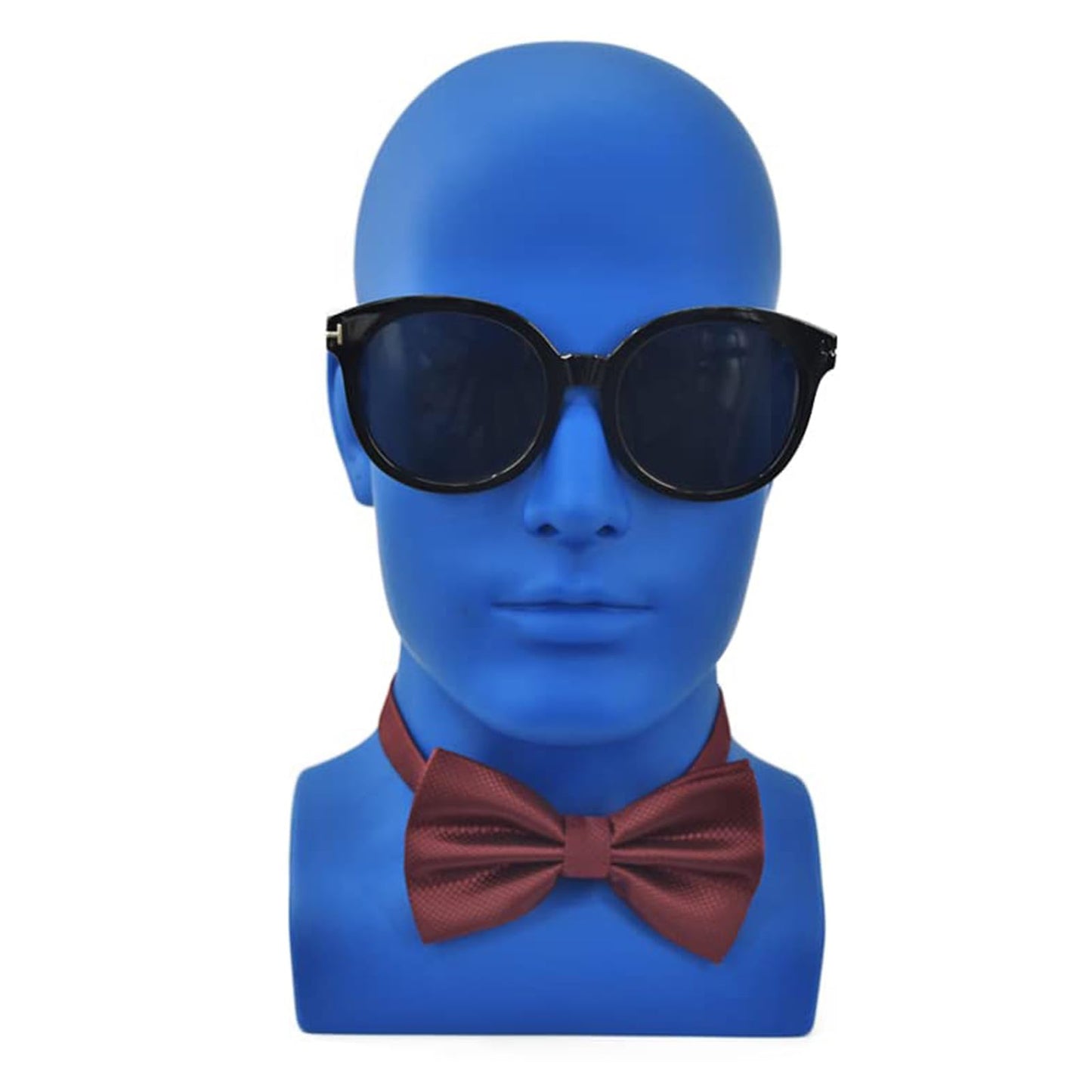 BLTYXT PVC Male Mannequin Head Professional Manikin Training Head for Display Headphone Game Console Hats Wigs Jewellery Glasses Facemask Caps Model Head (L90YL)