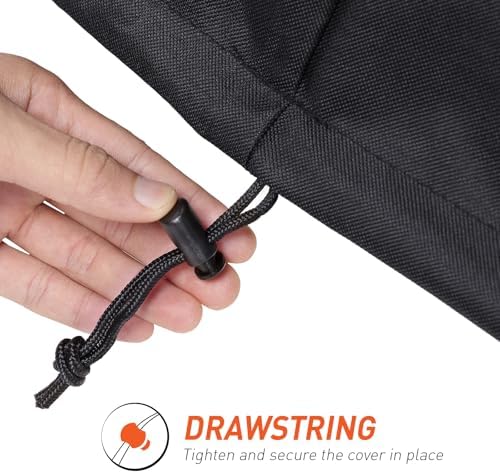 Grill Cover Compatible with Pit Boss Lexington 500, Lexington 540, Pro 600 and Tailgater, Heavy Duty Waterproof Wood Pellet Smoker Cover, All Weather Protection for Onyx Edition Grill