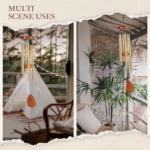 SteadStyle Retirement Gifts Wind Chime, Retirement Gift for Woman Men, Happy Retirement Gifts for Coworker, Nurse, Veterans, Teacher, Boss