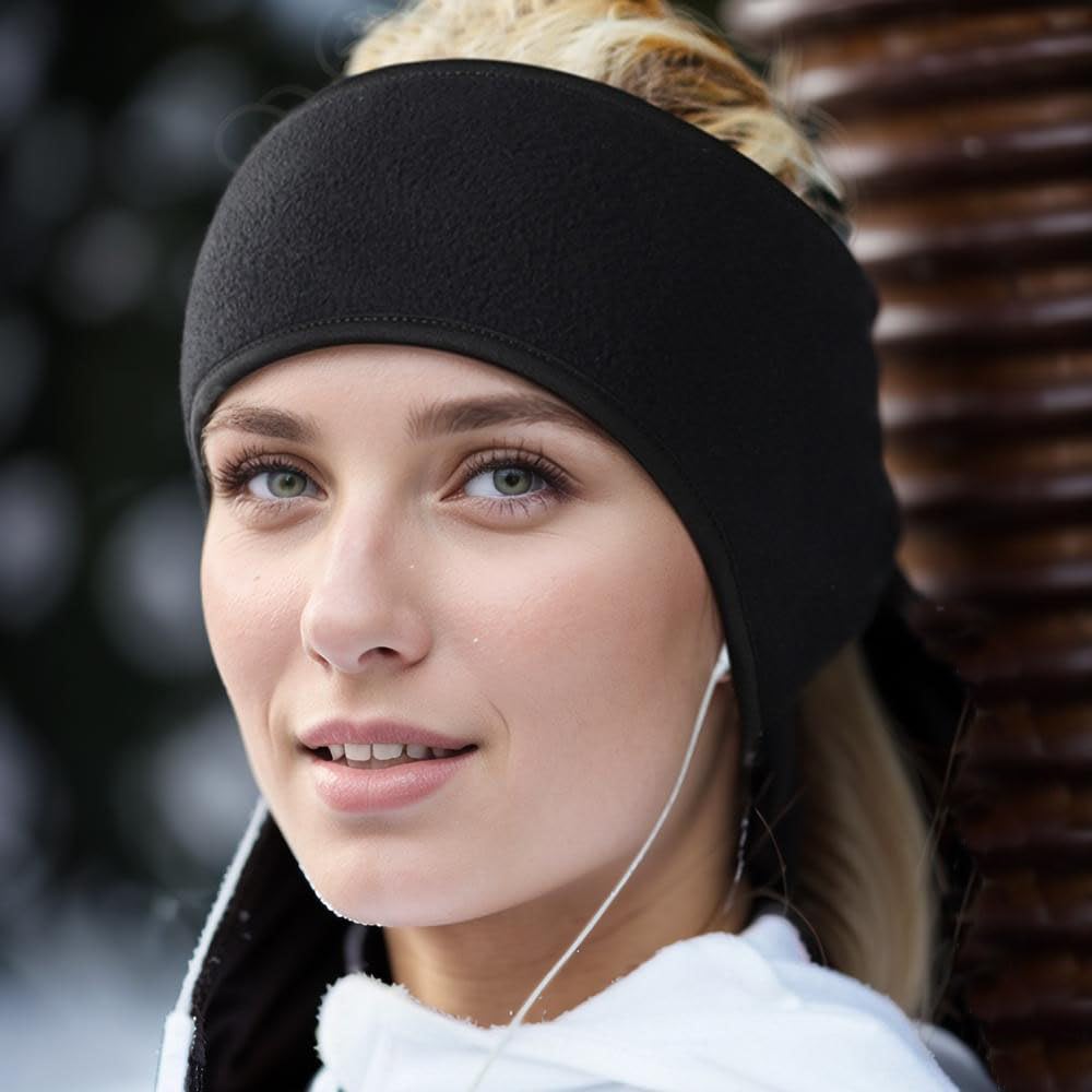 Ski Winter Beanie Hat Scarf Gloves Set for Men Women, Winter Knit Hat, Neck Warmer, Touchscreen Gloves,Ear Warmer Earmuff for Men Women