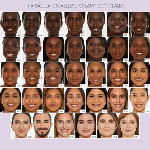 tarte creaseless creamy full-coverage concealer - 53N deep neutral (deep skin with a balance of warm & cool undertones) - full size