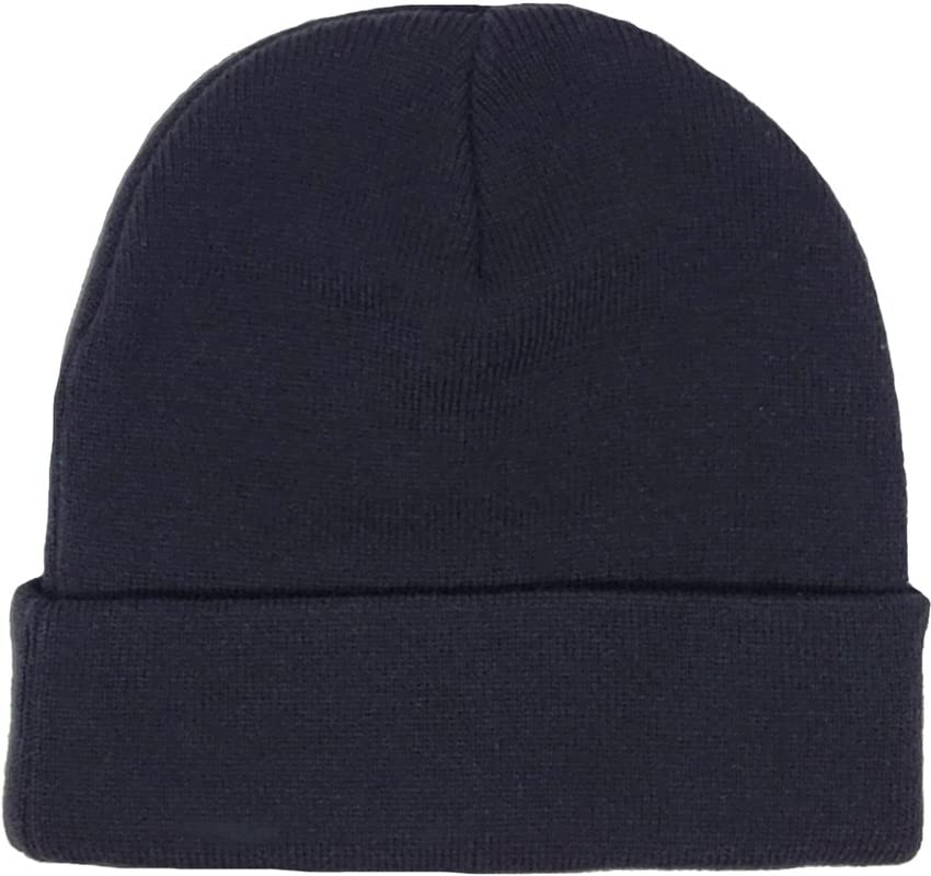 Ripple Junction One Piece Anime Watchman Knit Beanie Stitched Patch Soul King Brook World Tour Winter Hat Black