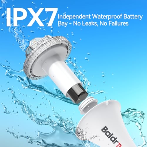 Pool Thermometer Digital Floating Easy Read, Anti-Fog 360° Reading with Indoor Temperature Humidity Monitor, IPX7 Water Temperature Monitor for Hot Tub/Ice Bath/Swimming Pool/SPA/Aquarium/Pond