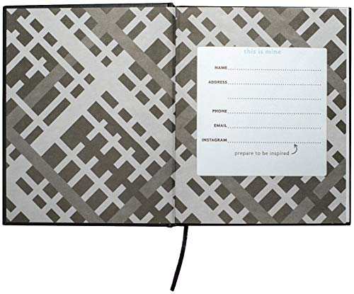 fitlosophy unisex adult Fitspiration 16 Week Guided Fitness and Gratitude Journal 8 W x 6 5 L Goal Getter, Black, 7 US