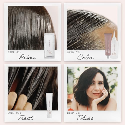 Clairol ColorStrong Permanent Zero Ammonia Hair Dye, 2.8 Blue Black - Desert Nights Hair Color, Pack of 1