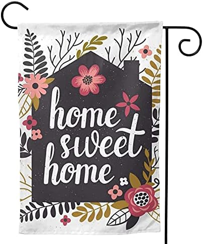 Custom Garden Flag, Personalized Yard Flags Decor, Add Your Own Picture/Text House Lawn Banner Double Sided Home Wall Decoration 12.5"x18"