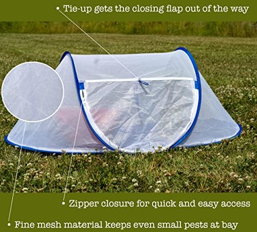 Iconikal Jumbo Folding Mesh Wind-Resistant Food Tent, 43 x 21-Inches, 2-Pack