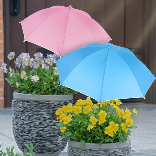 Plant Umbrellas for Outdoor Plants, Garden Umbrella Shade for Potted Plants and Garden Beds, Provide Shade to Defend Plants From Blazing Sun