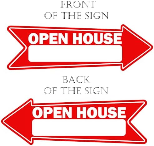 Rogue River Tactical 9 Piece Open House Yard Sign For Sale By Owner Realtor, Real Estate, Arrows