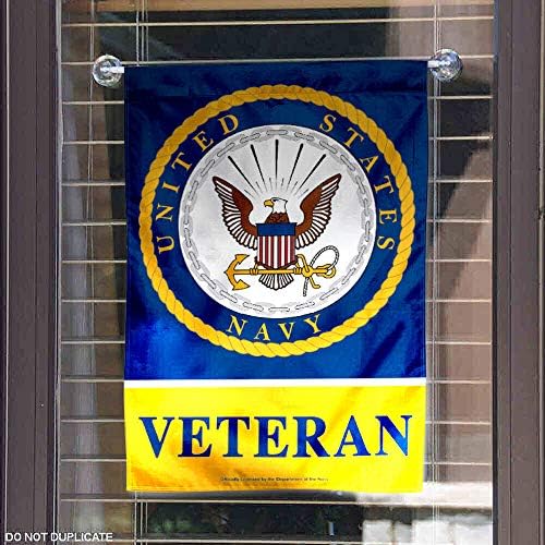 WinCraft US Navy Veteran Garden Flag