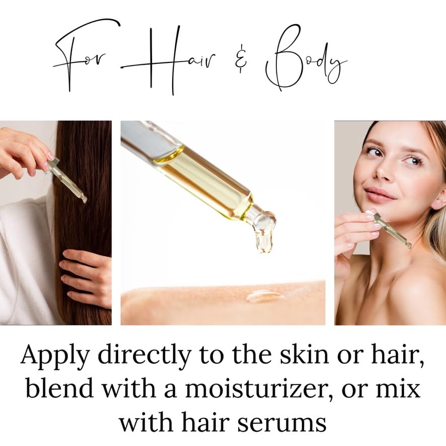 Simplystication – Alcohol-Free Skin Parfum for Women – Inspired by C.Herrera G00d Girl – Long-Lasting, Hydrating Eau de Parfum with MCT Liquid Coconut Oil – 1 oz (30 ml Dropper)