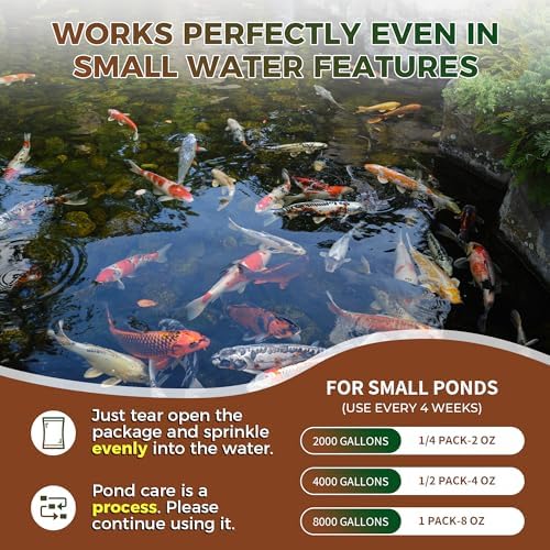 Dr.Raifya’s Muck Reducer Pellets 6 LB - Natural Pond Sludge Solution, Experience The Pure Water & Fresh Odor, Easy to Use, Beneficial Bacteria Safe for Fish, Lake & Outdoor Ponds, 6-Month Supply