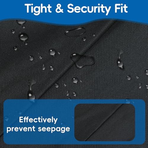 Griddle Cover for Blackstone 22” On The Go Scissor-Leg Griddle with Hood and Stand, Heavy Duty Waterproof Cover for Blackstone 1935 22inch Scissor Cart Griddle, Outdoor BBQ Grilling Cover