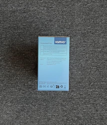 vamvo Mini Projector WiFi Portable Movie Projectors, Outdoor Projector with Stylish streamlined Design, Smartphones and Tablets Can Easy Connection to Video Projectors