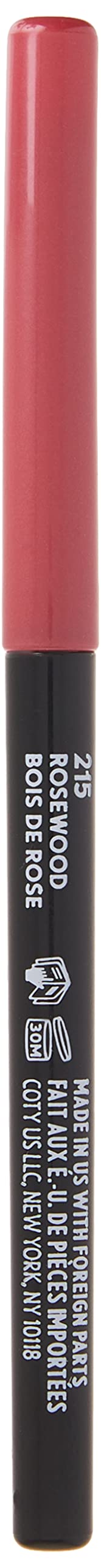 COVERGIRL - Exhibitionist All-Day Lip Liner, Retractable Tip, Easy application, Smudge, Transfer, Mask - Proof, 100% Cruelty-Free (Pack of 2)