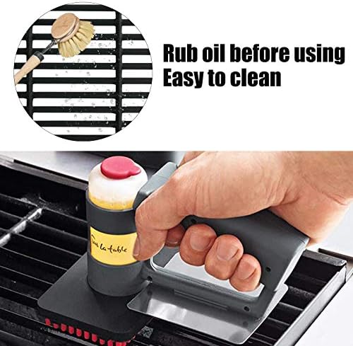 Uniflasy Replacement Parts for Nexgrill 6 Burner 720-0896B, 17 Inch Grill Grates for Nexgrill Deluxe 6 Burner Gas Grill Replacement Parts for Nexgrill 720-0896 720-0896E 720-0898 720-0896X 720-0898A