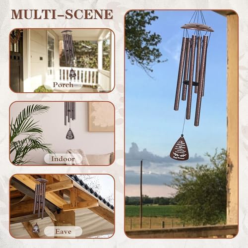 Retirement Gift for Woman Men, 32" Wind Chimes Retired Gifts, 2025 Happy Retirement Gifts for Women Coworker Colleague Boss Teachers Nurses Friends, Going Away Gift Ideas Retirement Decorations